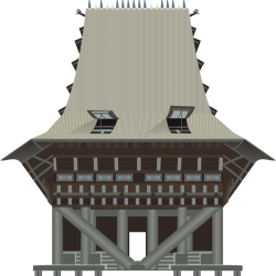 Rumah Adat Nias Selatan